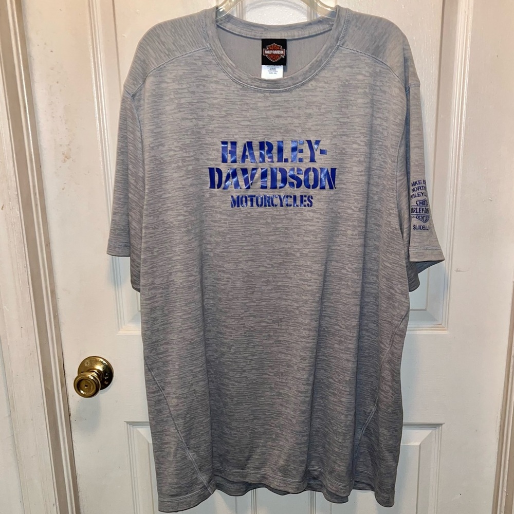 HARLEY DAVIDSON Motorcycles Short Sleeve Shirt. Sz 3XL.